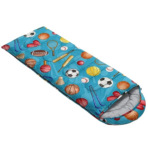 Image of QOOMO Camping Sleeping Bags,3 Season Warm & Cool Weather,Lightweight,Waterproof Sleeping Bags for Adults & Kids,Traveling,and Outdoors,Camping Gear Equipment