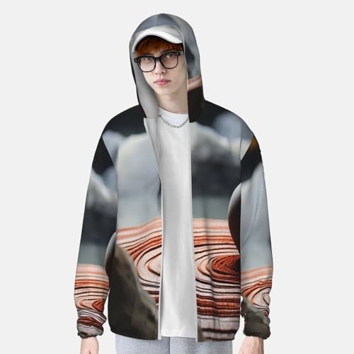 Chaqueta Hombre protección solar UPF 50+ con capucha miniatura 3