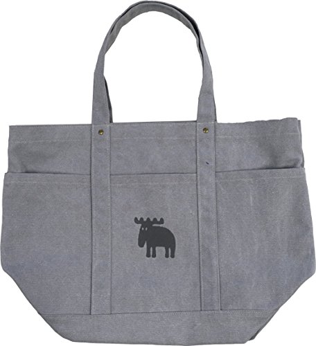 moz 帆布トート L グレー GY