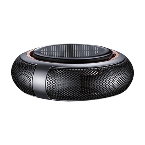 Aromathérapie solaire de voiture rotative avec absorbeur d'odeur naturel marin