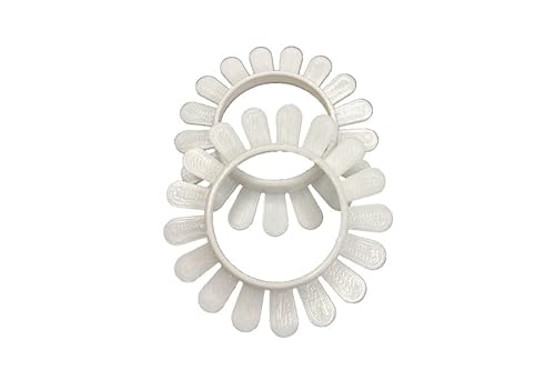 New! Libre Libre 2 GripShield by Deck My Diabetes-Reusable, Flexible, One-Handed Application (for Use with an Overlay Patch) for Active Freestyle Libre Users- Bright White (2 Pack)