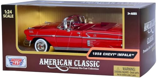 Motormax 1:24 Chevy Impala Conv. miniatura 6