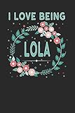 I Love Being Lola: Lovely Floral Design - Makes a wonderful Grandmother Gift.