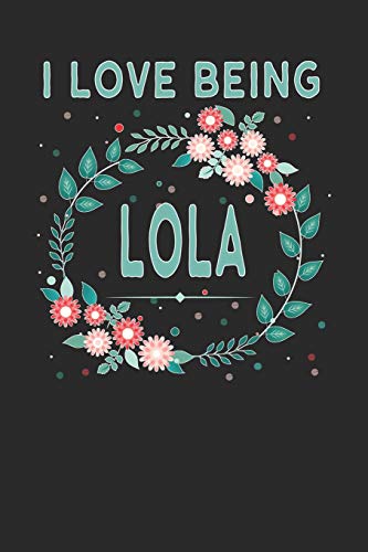 I Love Being Lola: Lovely Floral Design - Makes a wonderful Grandmother Gift.