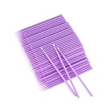 400 PCS Disposable Micro Applicators Brush for Makeup and Personal Care (Head Diameter: 1.5mm)- 4 X 100 PCS