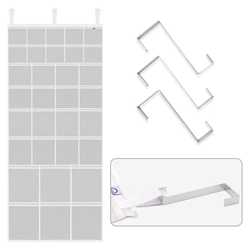 image for Cruise On Large Mesh Over-the-Door Organizer, 34-Pocket Hanging Storag