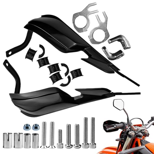 Protector de mano para moto de nieve, alta resistencia y resistente al viento como equipo de protección de motocicleta, manillar de motocicleta, para viajes, viajes por carretera y viajeros