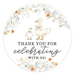 Thank You for Celebrating With Us Little Silly Goose Wild Flowers