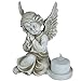 Produktbild A.G.S. Deko Figur Engel Teelichthalter Grabschmuck Grabengel Weihnachtsengel Engelsfigur