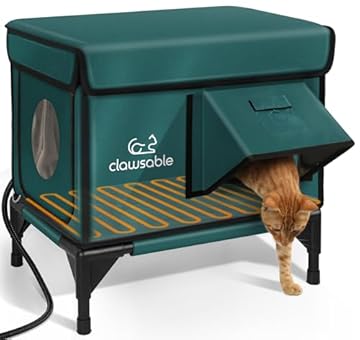 best heated cat house outdoor