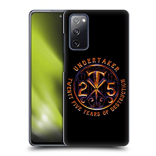 Head Case Designs Licenza Ufficiale WWE 25 Years Destruction Undertaker Custodia Cover Dura per Parte Posteriore Compatibile con Samsung Galaxy S20 Fe / 5G