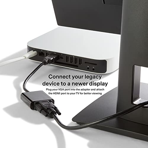 NXT Technologies NX29747 0.5\' HDMI/VGA Audio/Video Adapter, Black