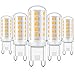 Produktbild Eco.Luma G9 LED Dimmbar Warmweiß, 4W Led Lampe Ersatz 25W 28W 33W 40W Halogenlampe, G9 Sockel Led leuchtmittel 2700K 420LM Kein Flackern, AC 220-240V, 5er Pack