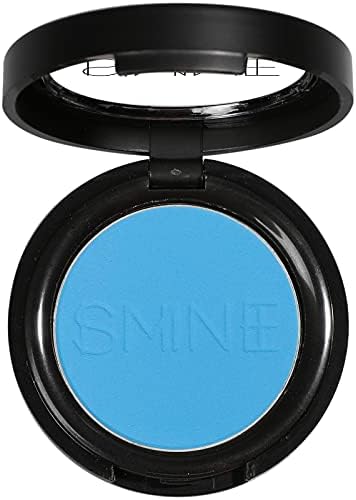 IS'MINE Single Sky Blue Matte Eyeshadow, High Pigment, Longwear, Intense Color Best Pressed Eye Makeup for Day & Night