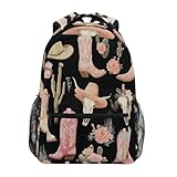 Krafig Cowgirl Boots Cactus Boys Girls Kids School...