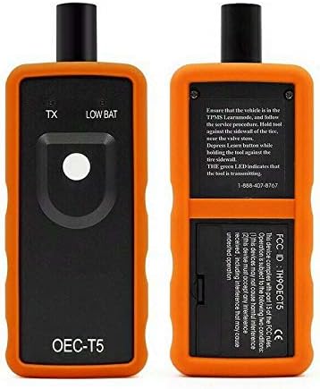 GM Tire Pressure Monitor Sensor TPMS Reset