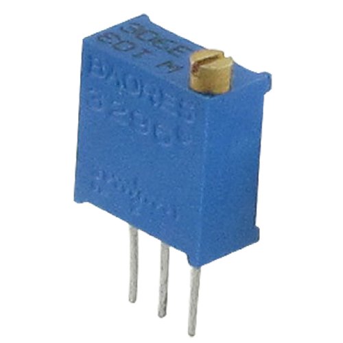Aexit 10K Ohm Variable Resistors Through Hole 3296 Trim Pot Trimmer Potentiometer Potentiometers 5 Pcs