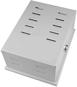 5 Set - Universal Thermostat Guard, Off-White, Metal 13J050