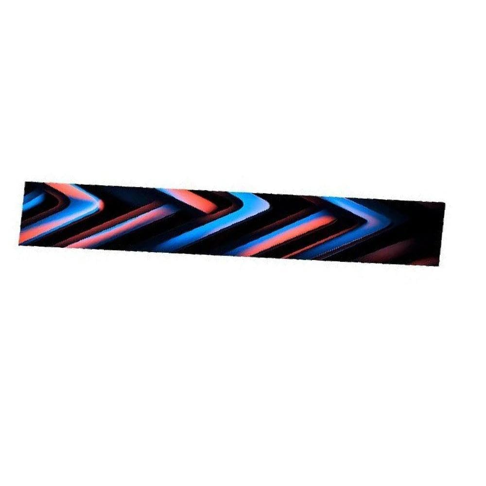 Neon Polyline Car Front Windshield Sticker Vinyl Decal Truck SUV Banner Creative Decoration