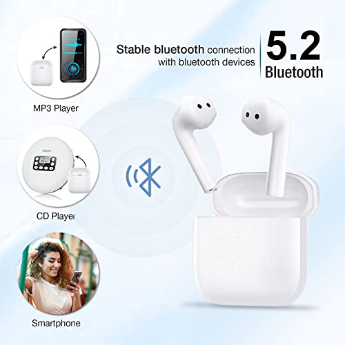 Fone de ouvido Bluetooth Sem Fio Xiaomi Redmi Buds 3 Semi-in-ear True Wireless Bluetooth,TWS, modo d