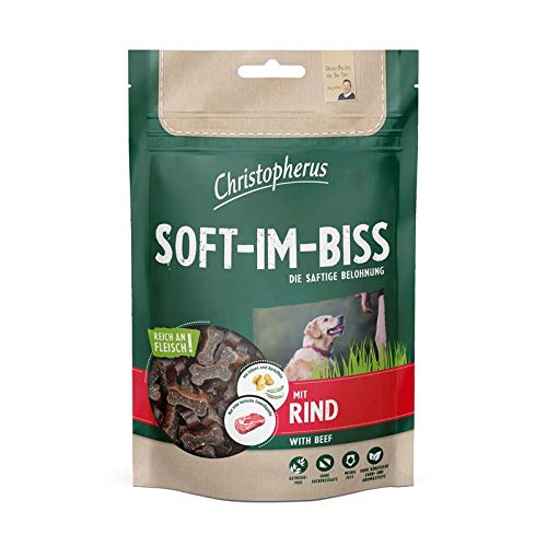 Allco Christopherus Soft Im-Biss con manzo, 12 x 125 g snack per cani