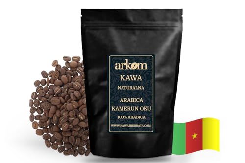 Arkom Kamerun OKU Kawa ziarnista Arabica, 500g