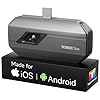 TOPDON TC002C Duo Thermal Camera, Compatible with Any USB-C iPhone, iPad & Android Device, 512 x 384 Super Resolution, 256 x 192 IR Resolution Thermal Imager, -4°F~1022°F Temp Range -Grey