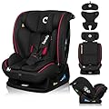 LIONELO AART I-SIZE Seggiolino Auto per Bambini 40-150 cm, Montaggio con Cinture di Sicurezza, Poggiatesta e Schienale Regolabili, Inserto Riduttore e Linguinale, Norma R129 i-Size