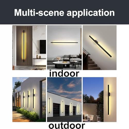 Applique murale LED extérieure 200cm dimmable avec télécommande étanche IP65 - 7