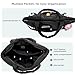 Herald Multi Pocket Tote Bag for Women, Large Puffy Shoulder Purse Handbag with Compartments for Travel,Work,GYM (Black)