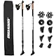 Muawo Premium Nordic Walking Stöcke Ultraleichte Carbon Wanderstöcke