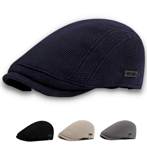 Boina Masculina Arezzo Cor:Azul-marinho;Tamanho:Ajustável 55-59cm