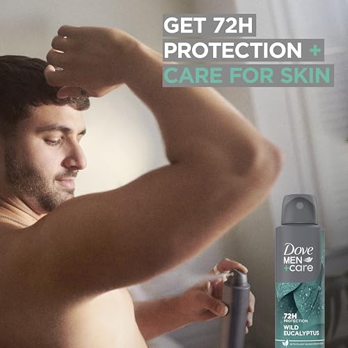 Dove Men+Care Antiperspirant Dry Spray 72H Protection Eucalyptus + Birch With a Plant-Based moisturizer 3.8 OZ - image 5