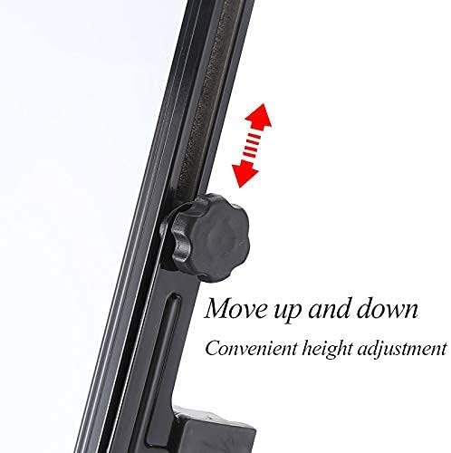 Dry Erase Easel Tripod Whiteboard, 24" x 36" Magnetic Flipchart Board, Height Adjustable Stand,3 Markers,1 Dry Eraser 6 for Free…