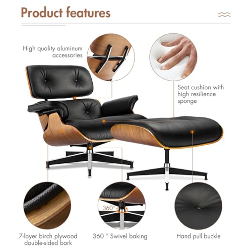 herman miller eames lounge chair and ottoman