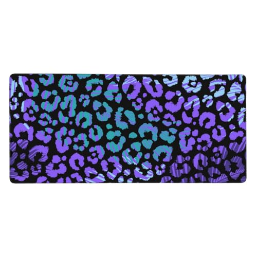 Tapis de souris antidérapant léopard coloré pour protéger le bureau