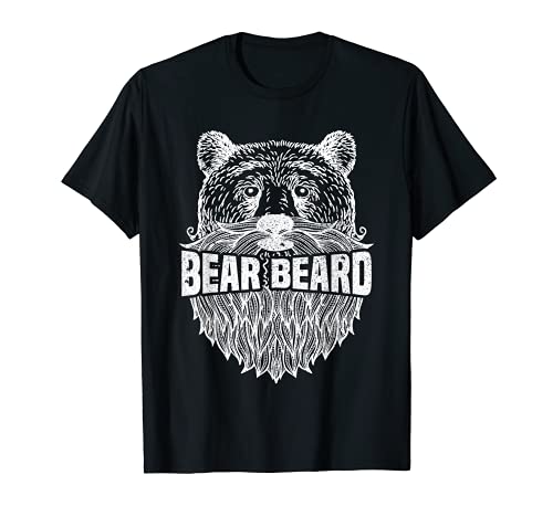 Image of Mens Bear Beard Funny Daddy T-Shirt