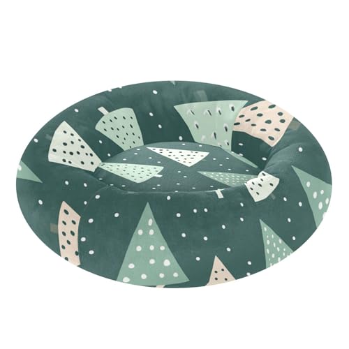 Panier pour chien sapin de Noël vert protégeant du froid taille S - 2