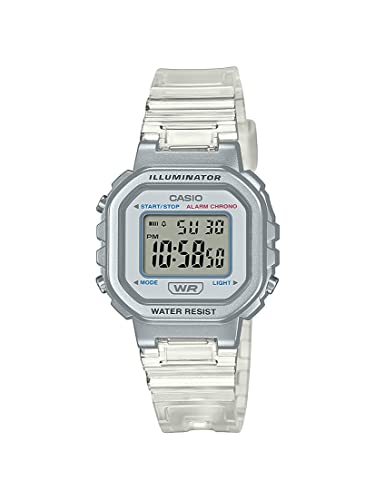 Casio LA20WH Series | Women's Digital Watch | Water Resistant | LED Light | Auto Calendar | Date Display | 1/100 SEC Stopwatch | Regular Time Keeping (HR, Min, SEC, PM, Date, Day) | 5 Yr Batt