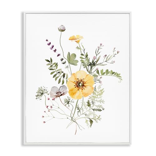 Cadre herbes aromatiques noir Stupell 50x40 cm : une décoration murale raffinée et moderne
