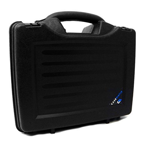 Casematix Cardioid Dynamic And Vocal Microphone Hard Case Compatible With Shure Microphones Sm58, Sm57, Beta 58A, Pg48, Pga58 And More With Customizable Foam For Up To 6 Mics #TOP2