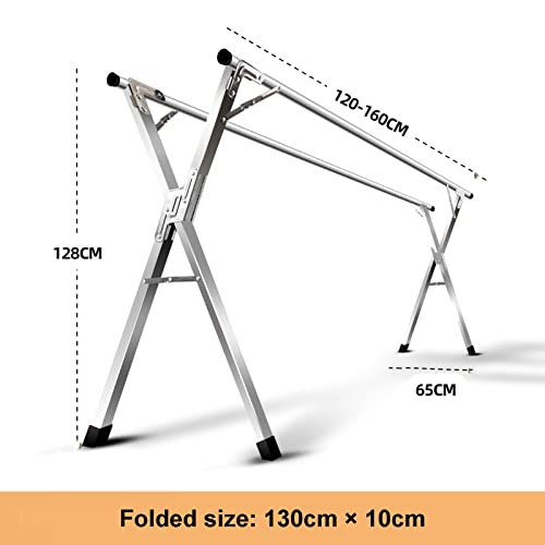Étendoir à linge d'intérieur compact à rangement facile et rapide - 7