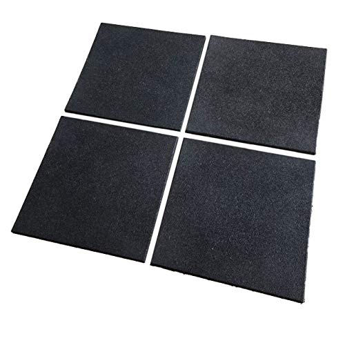 Piso Emborrachado Academia 01 Placa 50 X 50cm