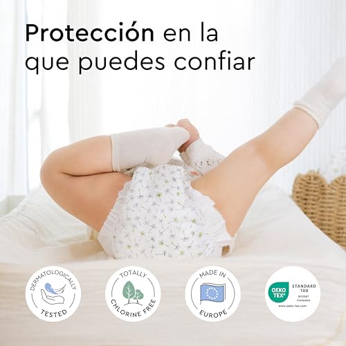 Miniatura 6 de Pañales Lillydoo Delicados Con La Piel - Talla 1 2-5 Kg , Caja De Medio Mes 72 Unidades , Protección Contra Fugas, Suaves, Sin Perfumes Ni Lociones Y Dermatológicamente Probados