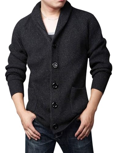 Men's Pullover Sweater Knitted Sweater Winter Chunky Sweater Cardigan Sweater Men's Long Sleeve4