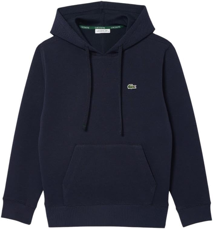 Lacoste womens Relaxed Fit Double Face Pique Hoodie - Image 5