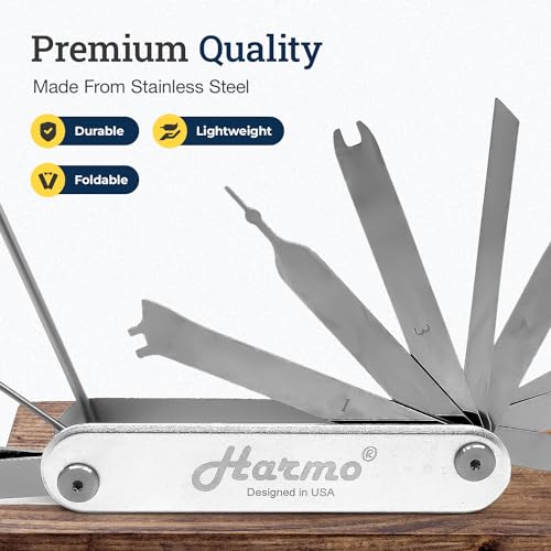 Harmonica 12 in 1 Repair Tool Kit by Harmo – 4 1/2 X 7/8 X 5/8 Inch Pocket Tool Set for Harmonica Service & Maintenance, Suited for All Brands – Hohner, Suzuki, Lee Oskar, Seydel – Designed in the USA - Les Beatles, Paul McCartney, John Lennon, RIngo Starr, George Harrison Harmonica 12 in 1 Repair Tool Kit by Harmo - 4 1/2 X 7/8 X 5/8 Inch Pocket Tool Set for Harmonica Service & Maintenance, Suited for All Brands - Hohner, Suzuki, Lee Oskar, Seydel - Designed in the USA – Image 5
