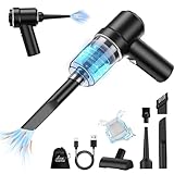 Lovyi Cordless Mini Vacuum with LED - 2 in 1...