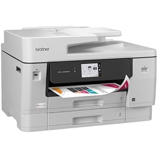 Brother INKvestment MFC-J6960DW Wireless Colour Inkjet All-in-One Printer with 11”x17”, A3 Capabilities and 3.5” Colour Touchscreen for Business