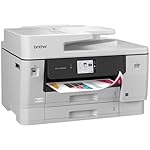 Brother INKvestment 6960 Wireless Color Inkjet All-in-One Printer with 11”x17” Capabilities and 3.5” Color Touchscreen | Includes Refresh Subscription Trial(1) (MFC-J6960DW) - Image 3